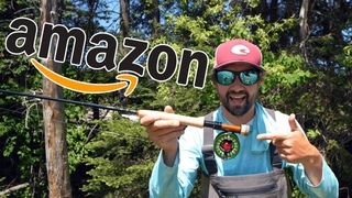 Testing the CHEAPEST Euro Nymphing Fly Rod on Amazon! Will it catch Fish