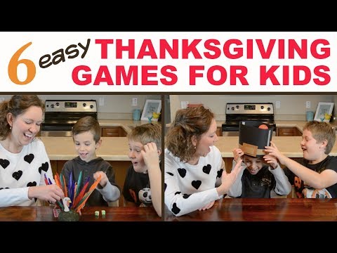 6 Best Thanksgiving Party Games for Kids , Family Fun Every