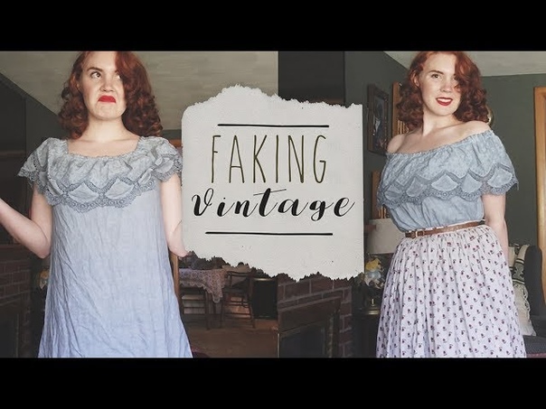 Faking Vintage, , Making Modern Look Retro ( Ft. Romwe, She In,
