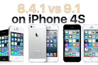 iPhone 4S iOS 9.1 vs iOS