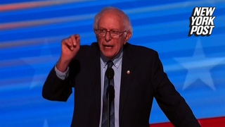 Bernie Sanders calls for end to 'horrific war in Gaza' to raucous applause at DNC
