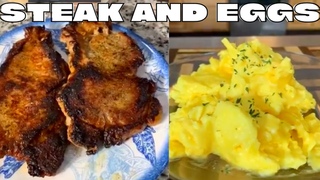 Steak And Eggs Breakfast