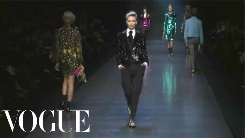 Dolce Gabbana Ready to Wear Fall 2011 Vogue Fashion Week Runway