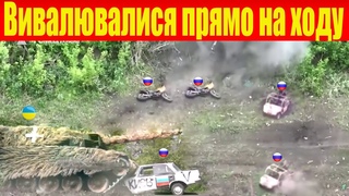 Бронегрупа наскоком пішла в атаку, АЛЕ| Z-байкерам поламали байки, а гольфістам ключки!
