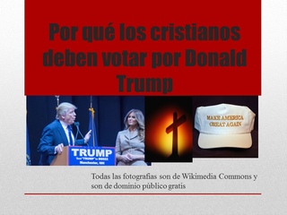 10 razones por qué triunfo merece el cristiano voto