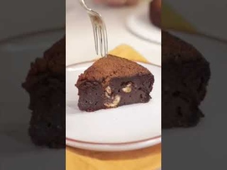 TORTA FONDANT AU CHOCOLAT alle CASTAGNE #Shorts