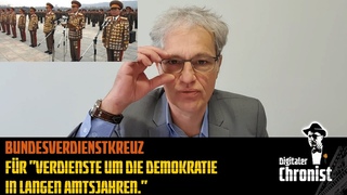 Bundesverdienstkreuz fr Verdienste um die Demokratie in langen Amtsjahren