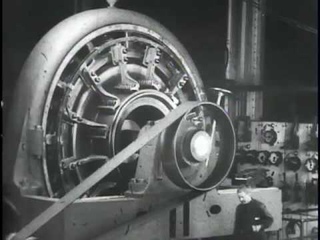 Testing a Rotary, Westinghouse Works