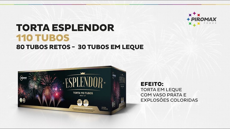 Torta Esplendor 110 tubos
