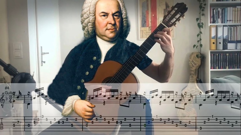 J. S. Bach Prelude in C minor, BWV 999 (with score and