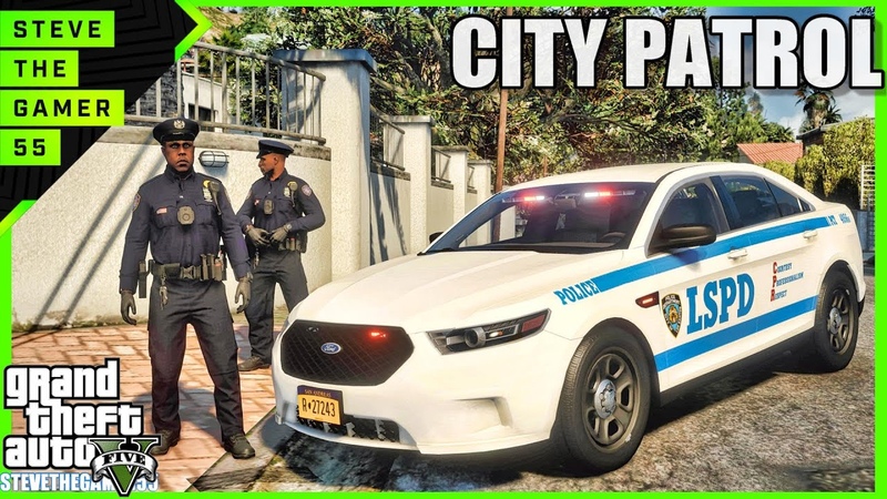 Renovated Office, NYPD City patrol, GTA 5 Lspdfr Mod, 4
