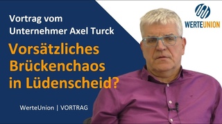 Man lsst die Infrastruktur systematisch vergammeln | Vortrag von Axel Turck