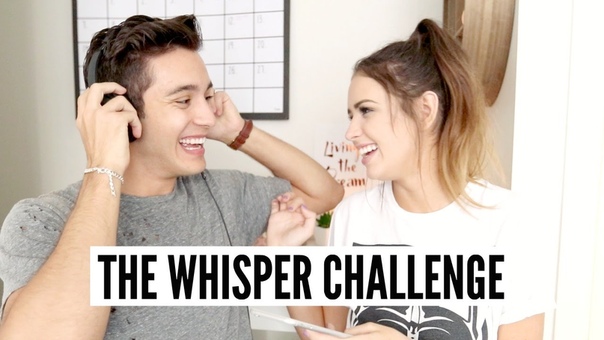 THE WHISPER CHALLENGE WITH MY
