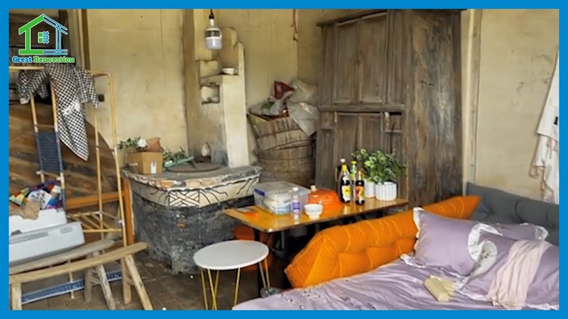 Madre murió, hermana renovó la vieja casa en el nivel 4 para vivir con su hermana