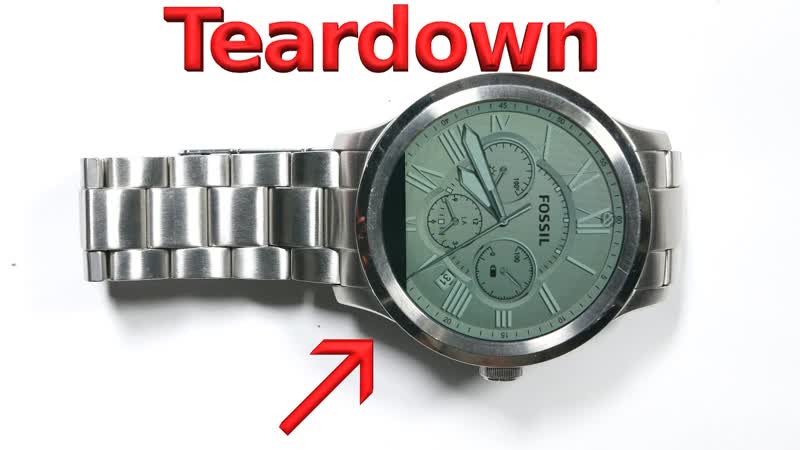 Fossil Q Smart Watch Teardown Repair