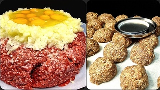 Я делаю шницель из фарша, у меня ушло 5 килограммов мяса. Форма, которую я использовала, вас удивит.