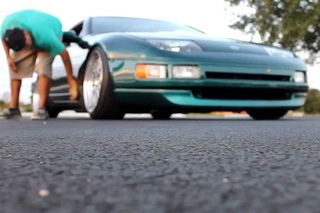Stanced Nissan 300zx | brokelifestyle