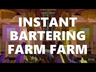 Minecraft Elegance: Instant Bartering Farm Farm (800k+ dph, Java )