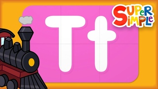 Learn Letter T | Turn & Learn ABCs |  Super Simple ABCs