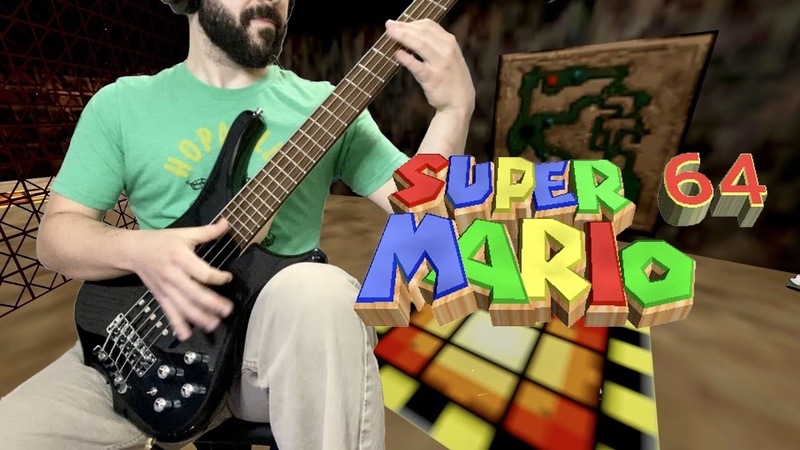 Super Mario 64 Hazy Maze Cave ( Solo Bass Loop Rockbass Infinity