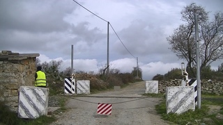 Spoorwegovergang Mandas (I) // Railroad crossing // Passaggio a livello