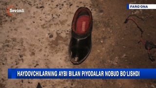 Haydovchilarning aybi bilan piyodalar nobud bolishdi