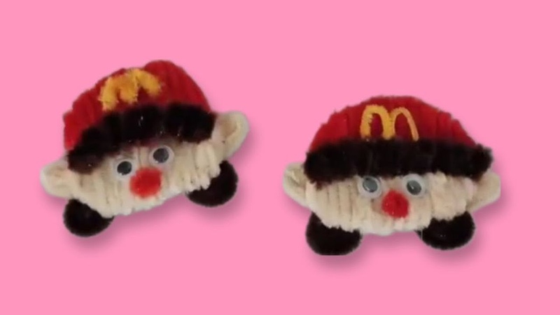 creative cute doll with pipe