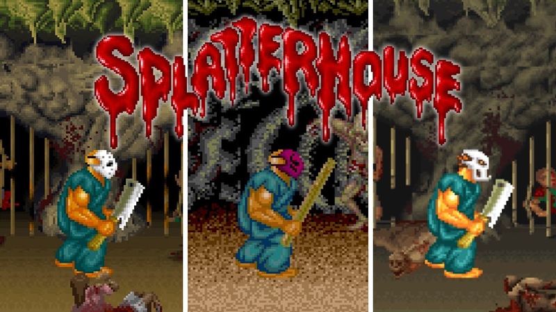 Splatterhouse Versions Comparison ( HD 60