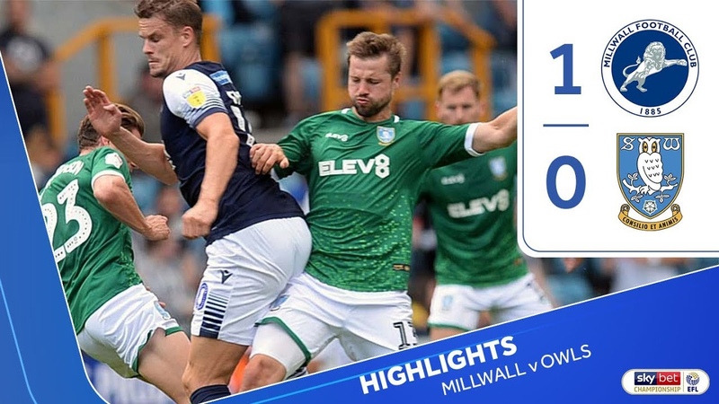 Millwall v Sheffield Wednesday, Highlights, 2019,