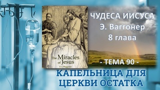 Э. Ваггонер, Чудеса Иисуса, 8 глава