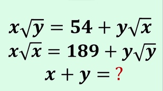 Mastering System of Equations with Radicals | An Algebra Challenge