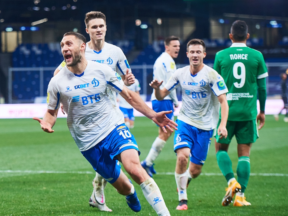 Динамо - Ахмат, 1:0