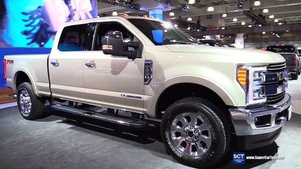2017 Ford F350 Super Duty King Ranch Exterior and Interior Walkaround 2016 New York Auto