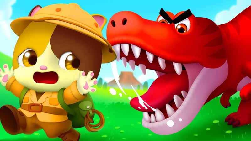 T Rex Goes Hunting, Dinosaur Song, Animal Song, Nursery Rhymes, Kids Songs, Baby