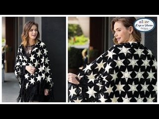 Yldz Motifli al Yapm -  Making Star Motif Shawl