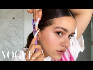 Rosala's Guide to Pink Eyeshadow and a Slicked-Back Ponytail | Beauty Secrets | Vogue