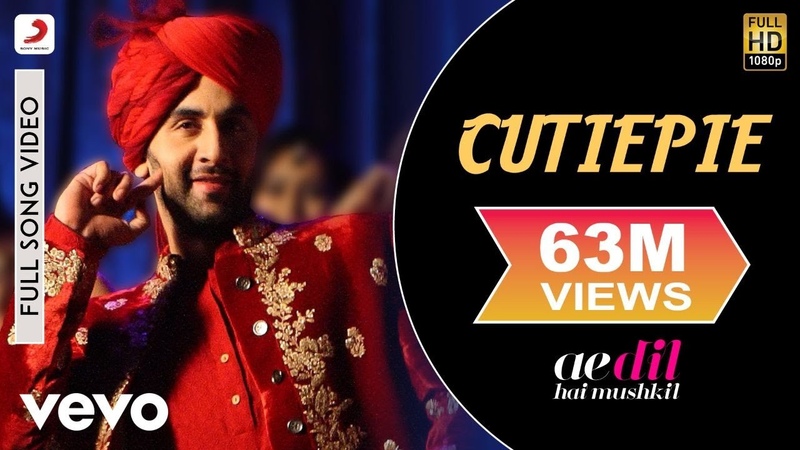 Cutiepie Full Video ADHM, Ranbir, Anushka, Pardeep, Nakash Aziz, Pritam, Karan