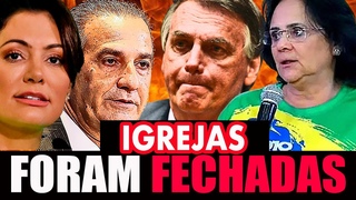 IGREJAS FORAM FECHADAS NO BRASIL, FALSOS PROFETAS, TODOS DESMASCARADOS, O BOLSONARISMO  UMA PRAGA