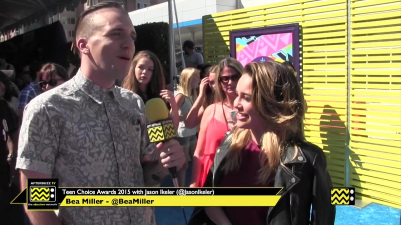 Bea Miller The 2015 Teen Choice Awards, After Buzz