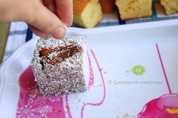 Нежное пирожное, тающее во рту