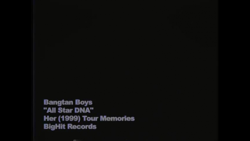 MASHUP BTS All Star DNA ( Her 1999 Tour Memories