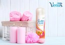 Соблазнительный аромат персиков и нектаринов геля для бритья Satin Care Radiant Apricot по…