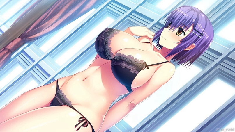 Shorts lingerie dirty talk anime