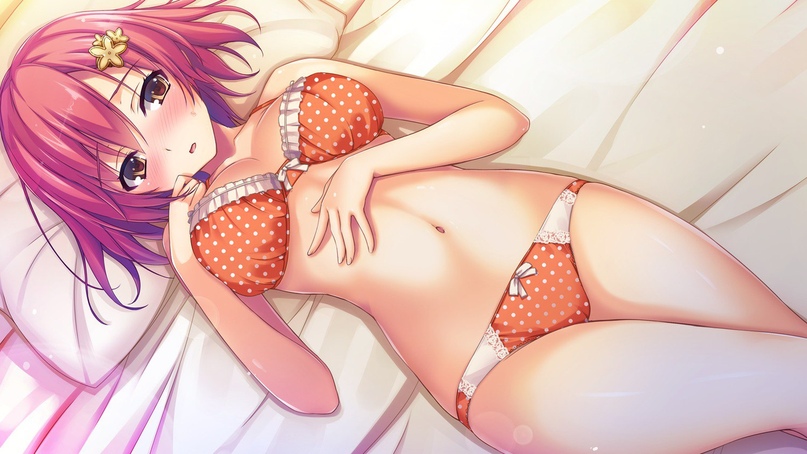 Redhead webcam anime panties