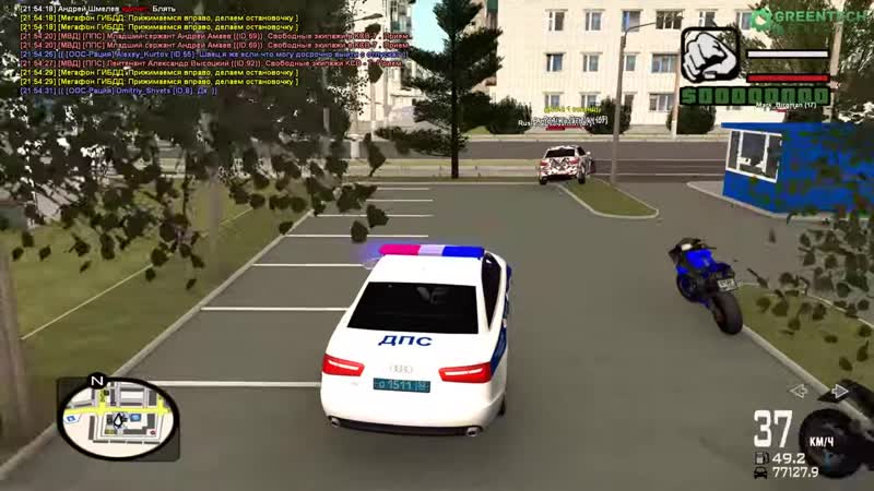 Mr. Spak Green Tech Rp CRMP ДЕЖУРСТВО ИНСПЕКТОРА. СКОЛЬКО ПОГОНЬ ЗА