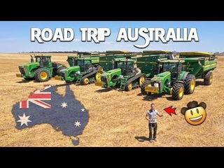 AUSTRALIA ROAD-TRIP : Moisson XXL avec la TEAM John Deere