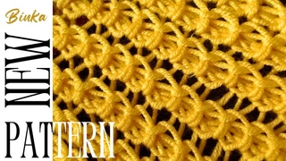 Bulgarian NEW unusual and easy-to-make summer pattern. Лесна необичайна плетка. How to knit.