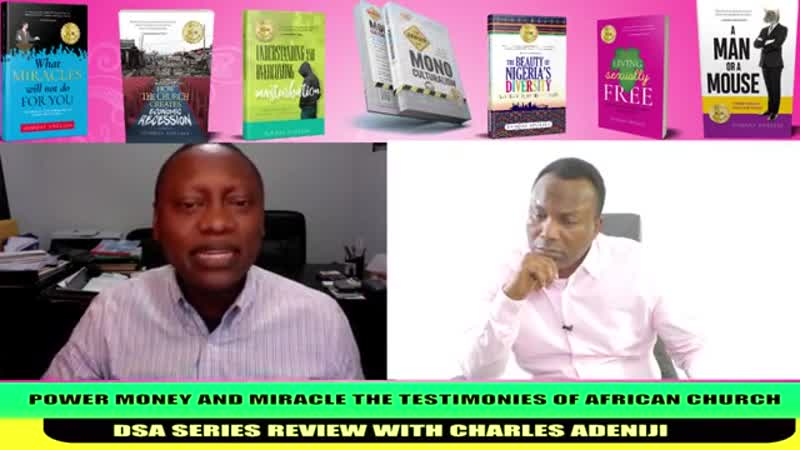 483. 2018. POWER MONEY AND MIRACLE THE TESTIMONIES OF AFRICAN CHURCH. DSA SERIES