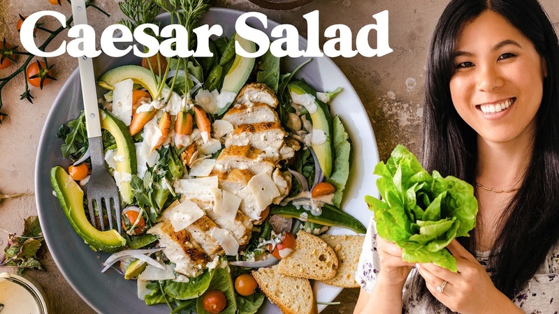 I Grew This CAESAR SALAD from my Rooftop Garden , EVERYDAY