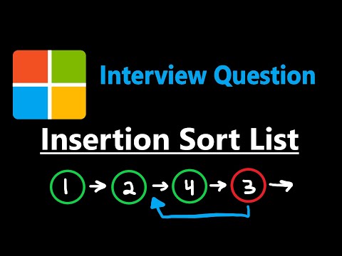 Insertion Sort List Leetcode 147